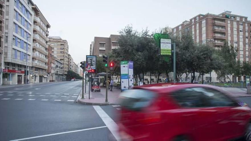 Castelló cortará el tráfico por la noche en Hermanos Bou para reducir el ruido