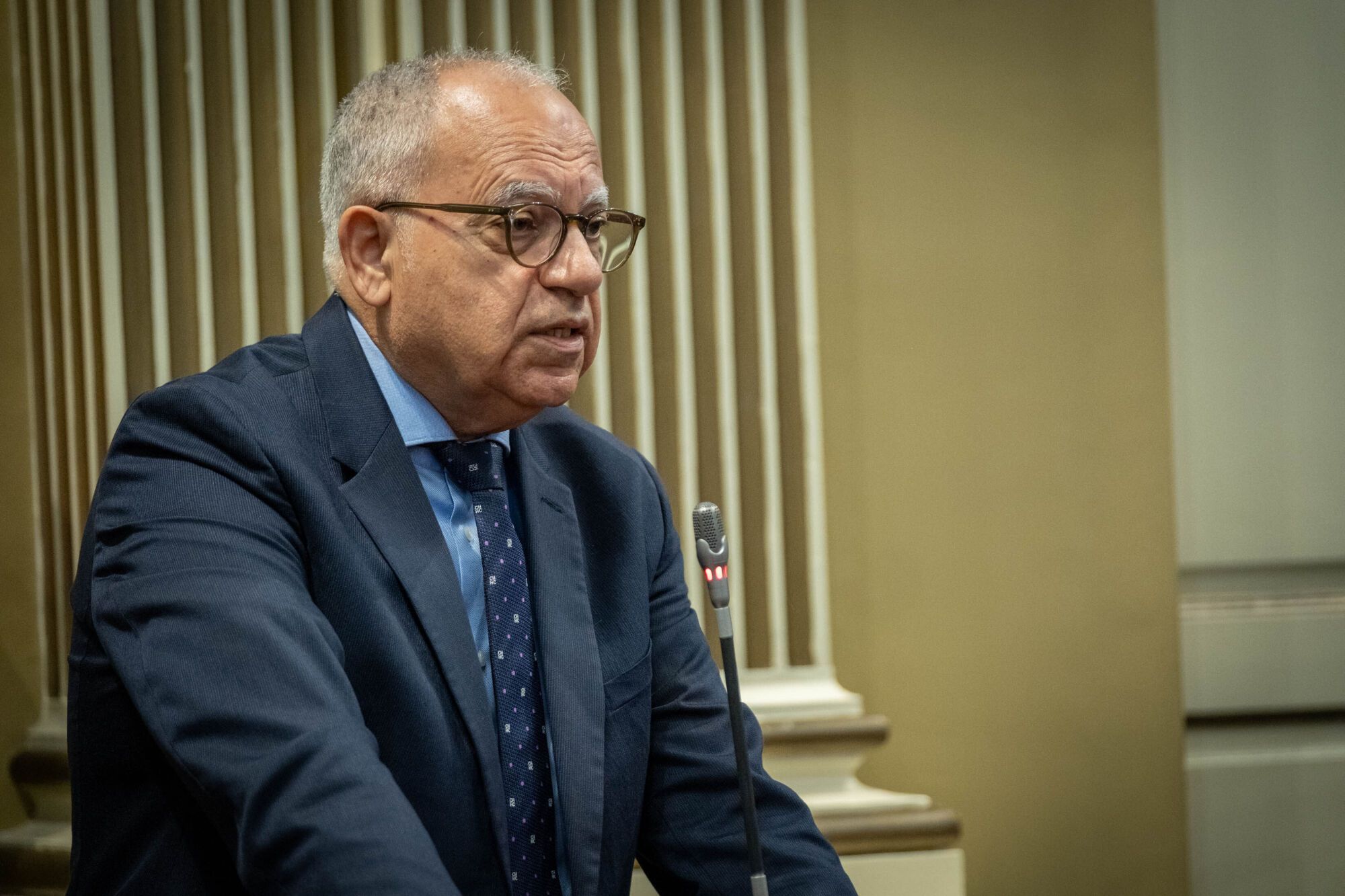 Pleno del Parlamento de Canarias.