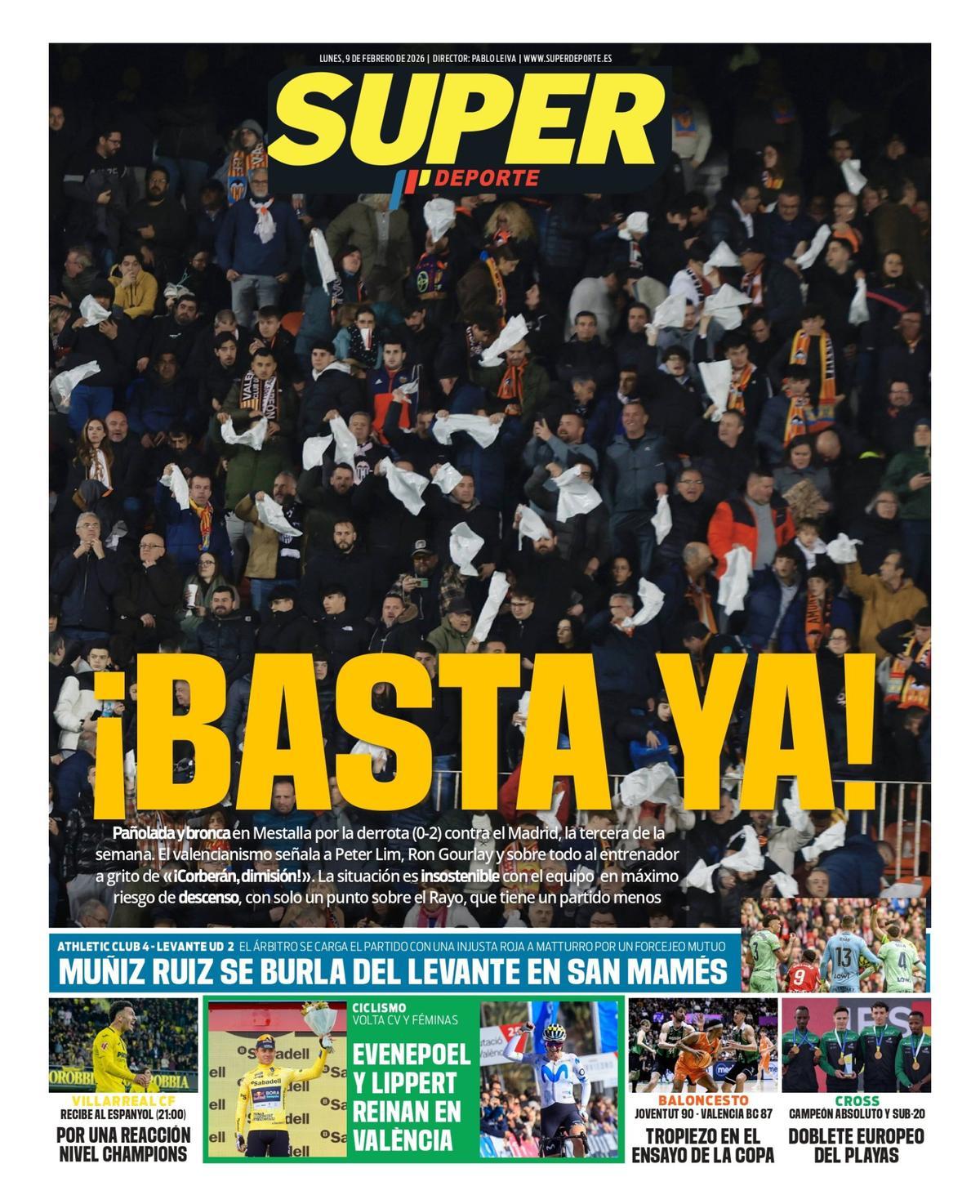 Estas son las portadas de la prensa deportiva de hoy