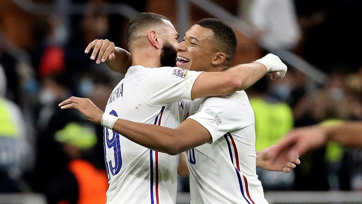 Benzema y Mbappé mantienen una excelente relación