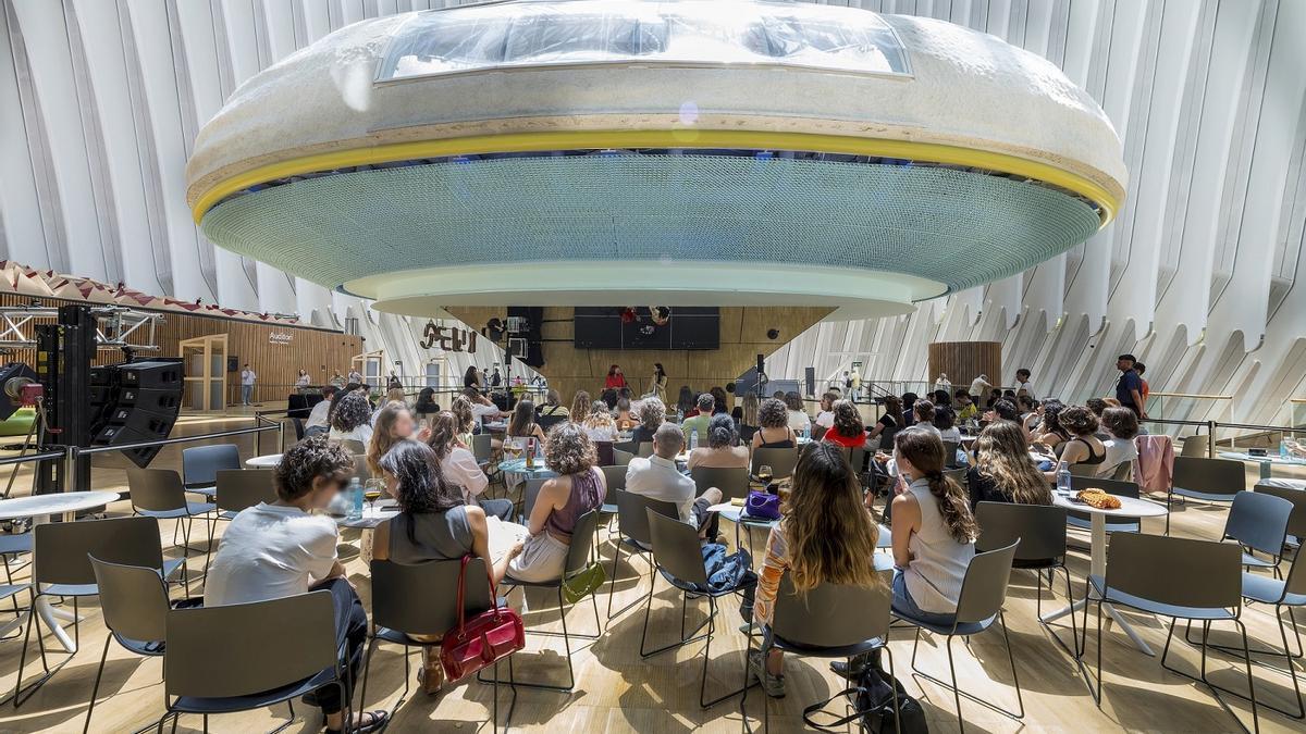 Una imatge de la primera edició del festival en el CaixaForum València.