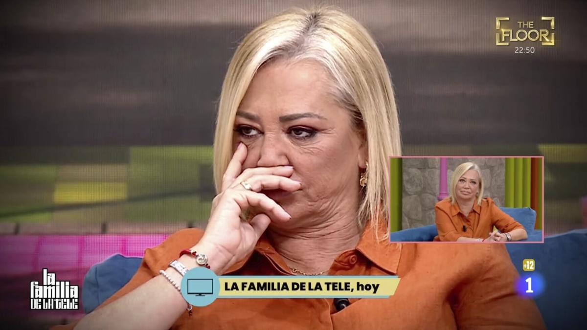 Belén Esteban en 'La familia de la tele'.
