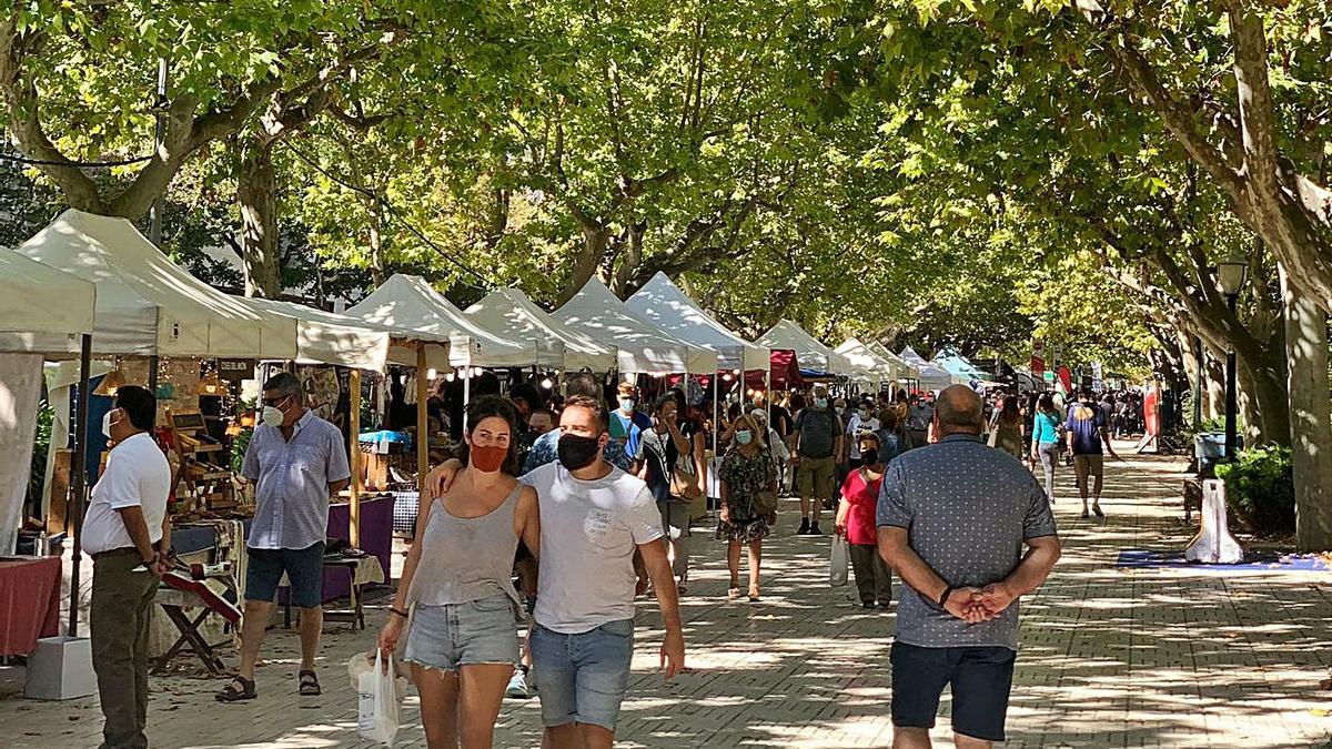 Parades i visitants ahir a FirAnoia, a Igualada | MITI VENDRELL