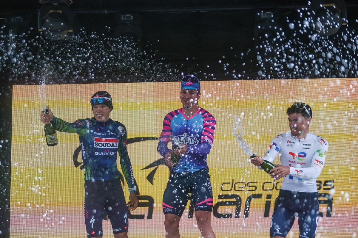 Podio de la Clàssica Comunitat Valenciana 1969 en 2026.