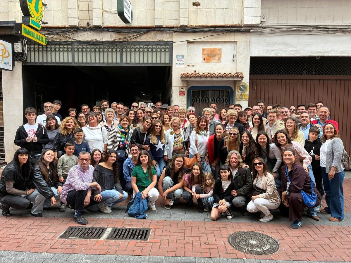Integrantes de la Filà Pirates, en las celebraciones del fin de semana