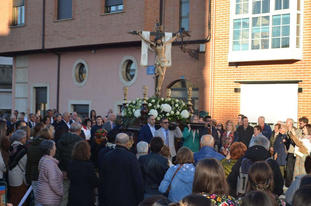 Procesión del Cristo de la Vera Cruz en Santa Cristina.