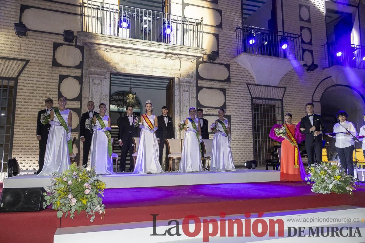 Así se ha vivido el pregón y la coronación de la reina de las Fiestas de Cehegín