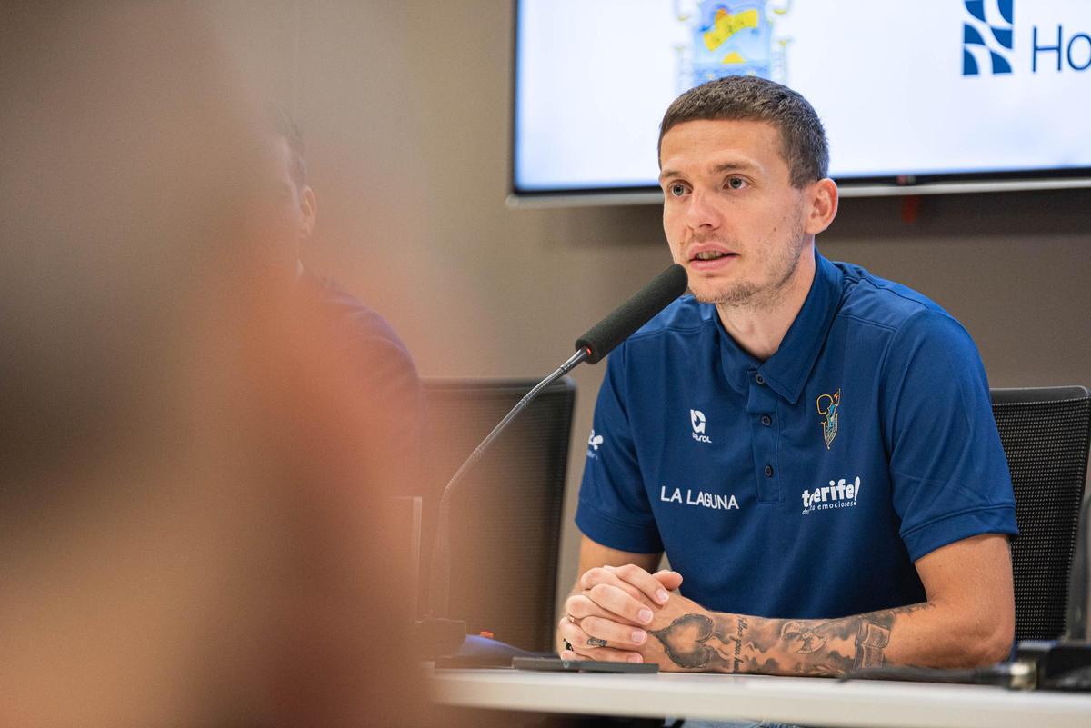 La Laguna Tenerife presenta al jugador Kyle Guy La Laguna Tenerife presenta al jugador Kyle Guy