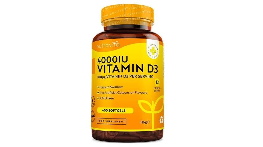 Vitamina D 4000 UI - Fuerza máxima.