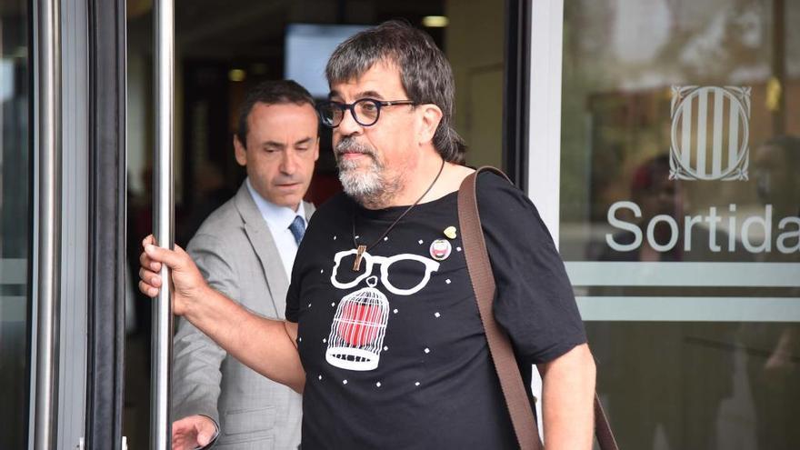 Jordi Pesarrodona, dimecres passat, sortint dels jutjats després de declarar