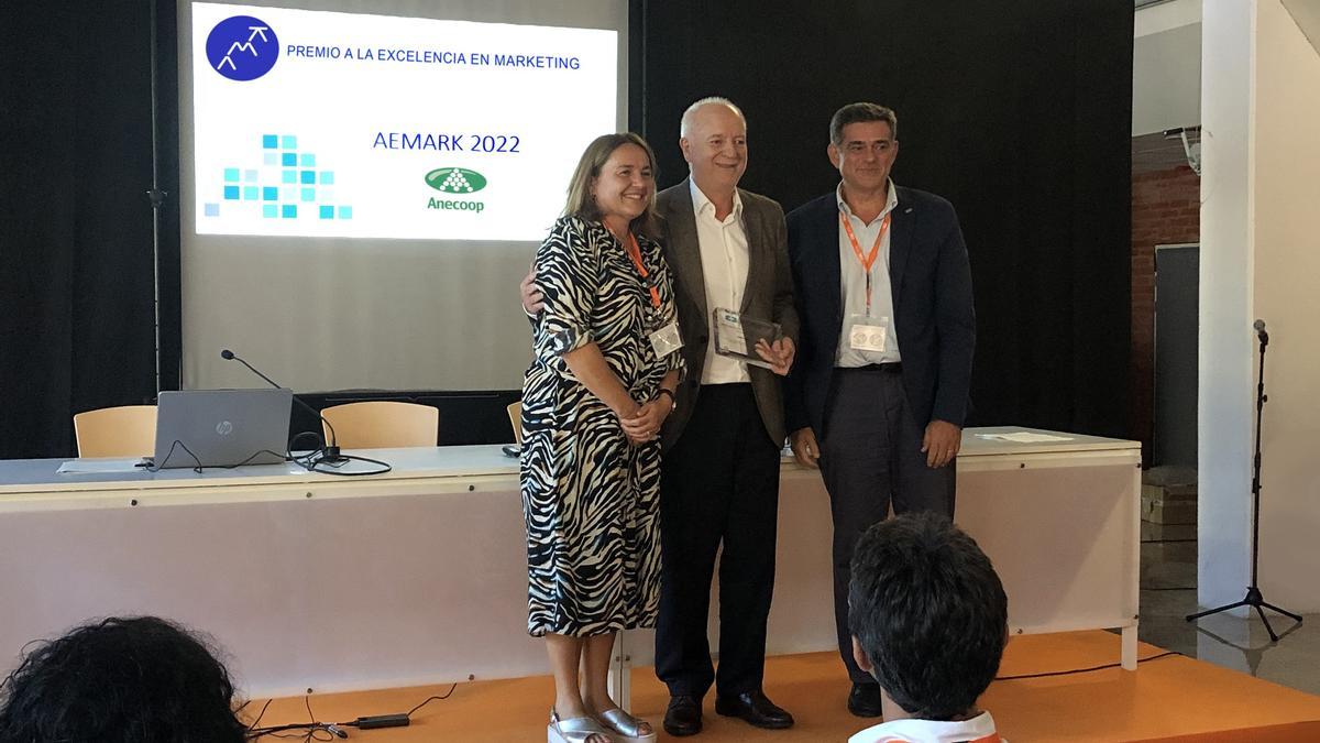 Anecoop recibe el Premio a la Excelencia en Marketing.