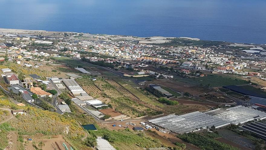 Una panorámica de Valle de Guerra desde el mirador de El Boquerón.