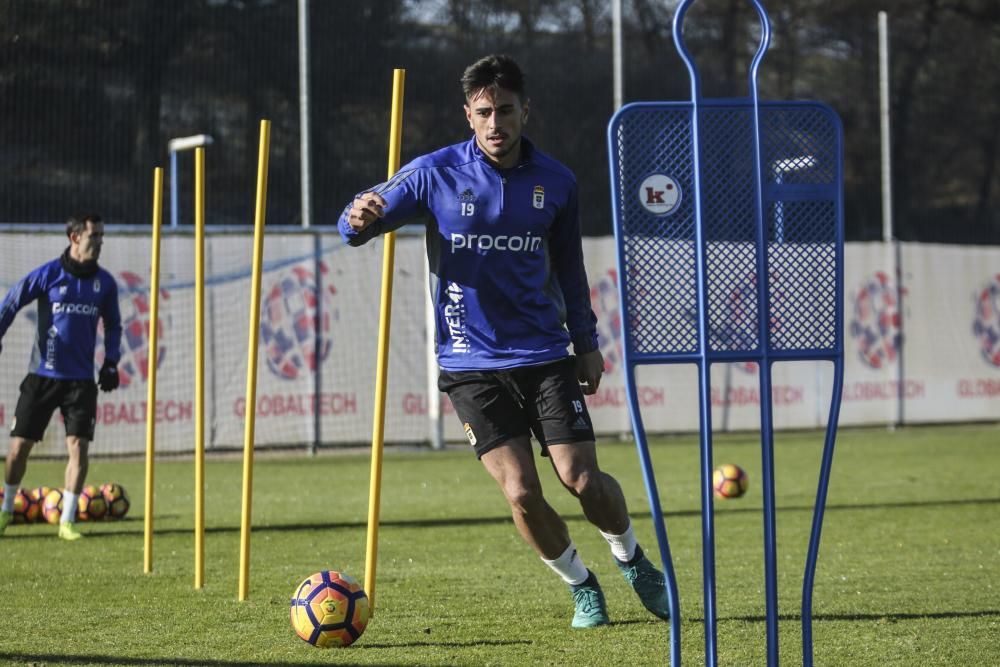 Entrenamiento del Real Oviedo