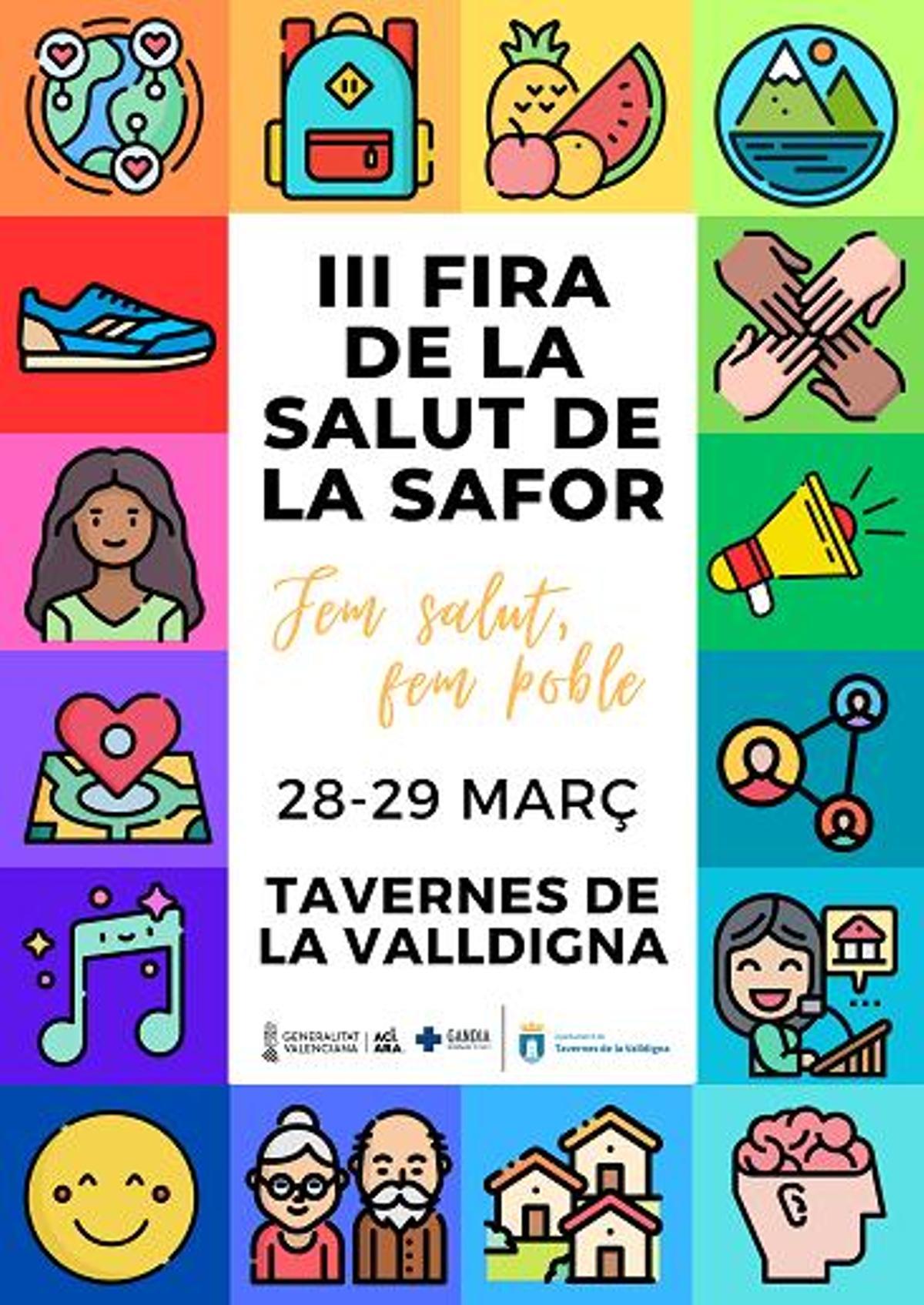El cartel anunciador de la feria