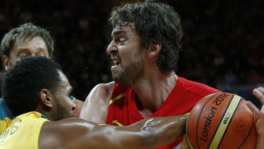 Pau Gasol, durante el partido.