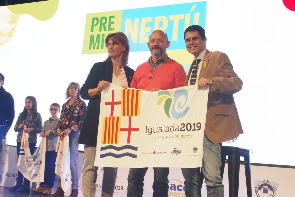 Els Premis Neptú d'Igualada coronen dos triatletes