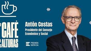 Antón Costas, protagonista este sábado en Un café en las alturas