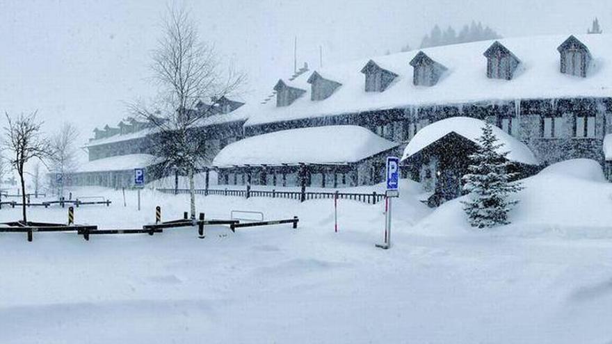 La DGA activa por primera vez un plan por viento y fuertes nevadas