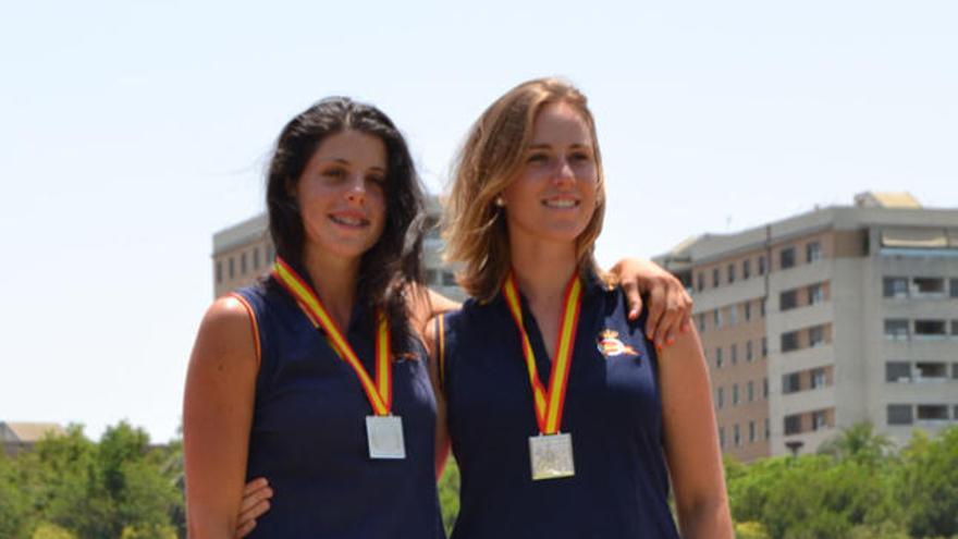 Soledad González y Natalia de Miguel lograron la medalla de plata.