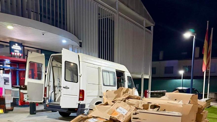 Roben la càrrega d’un camió a l'N-II a Vilademuls i els intercepten a Maçanet després d'una persecució per l’AP-7