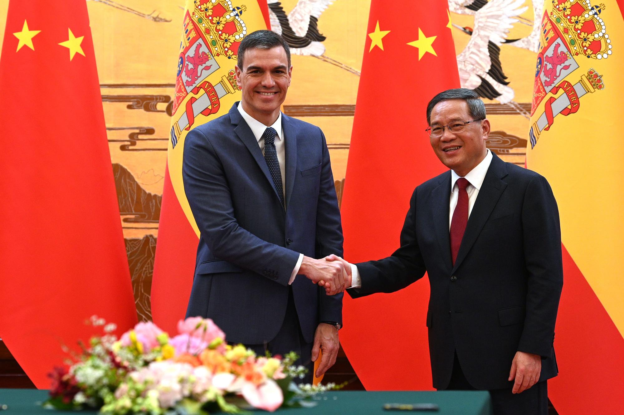 Visita del presidente español Pedro Sánchez a China