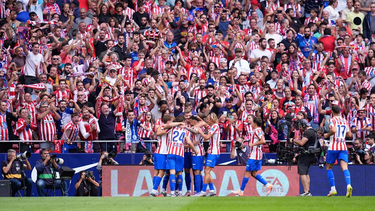 ¡Menudo baño! Manita del Atlético para hundir al Real Madrid en el Metropolitano