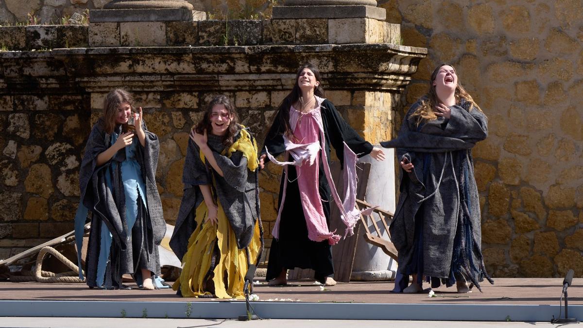 Una de las representaciones por el Día del Teatro en Andalucía.