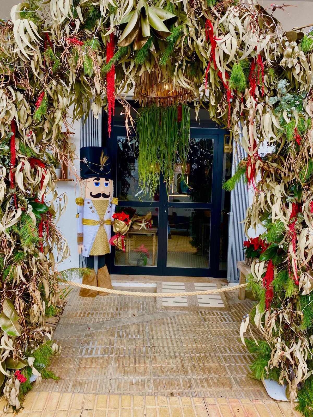 Premios de Escaparatismo Navideño: Floristería Formentera