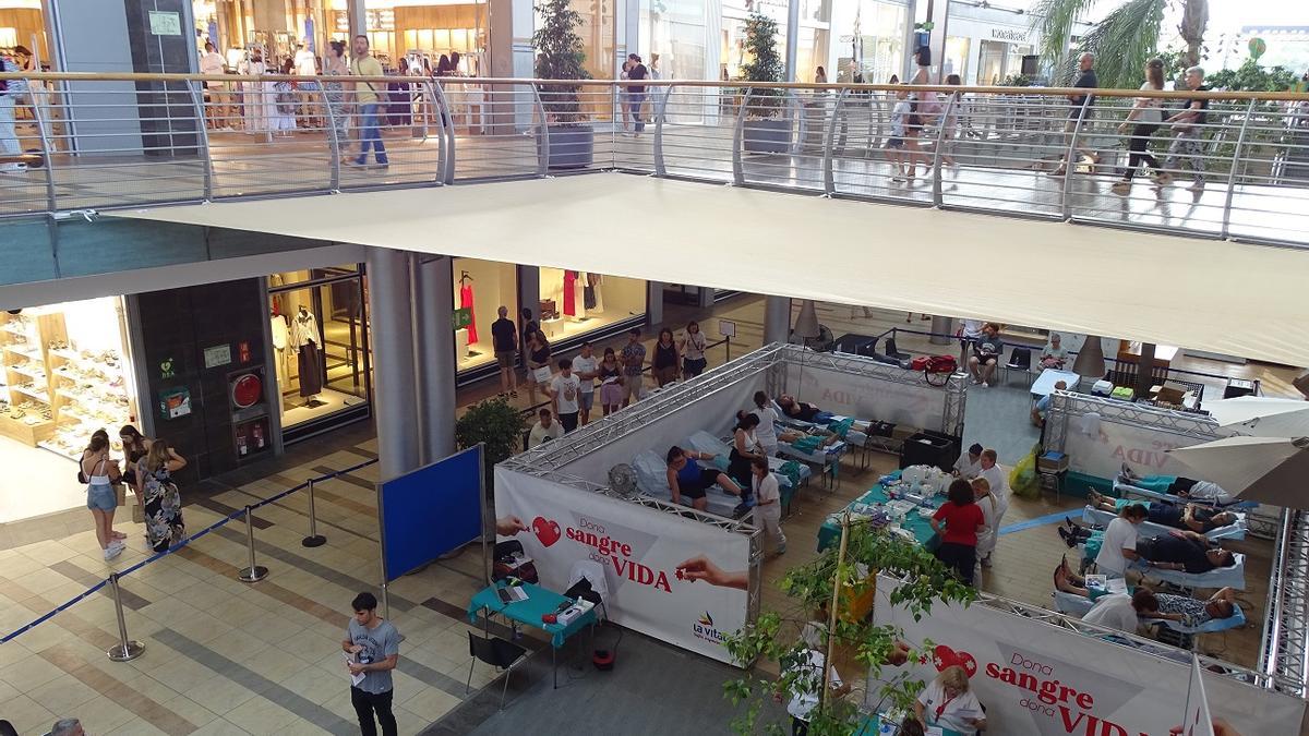 Una imagen del Centro Comercial La Vital