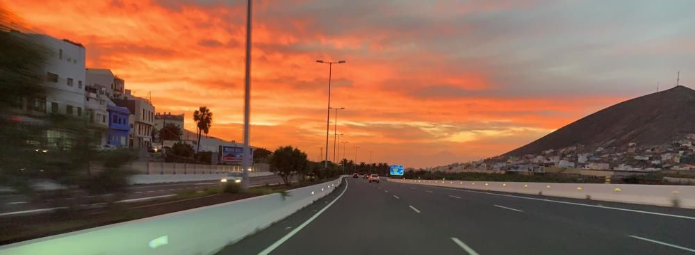 Atardecer en Gran Canaria (02/01/2020)