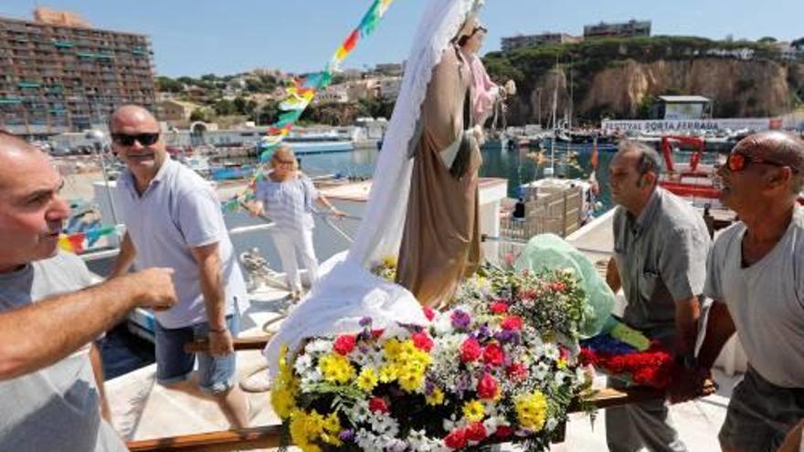 Sant Feliu de Guíxols venera la verge del Carme - Diari de Girona