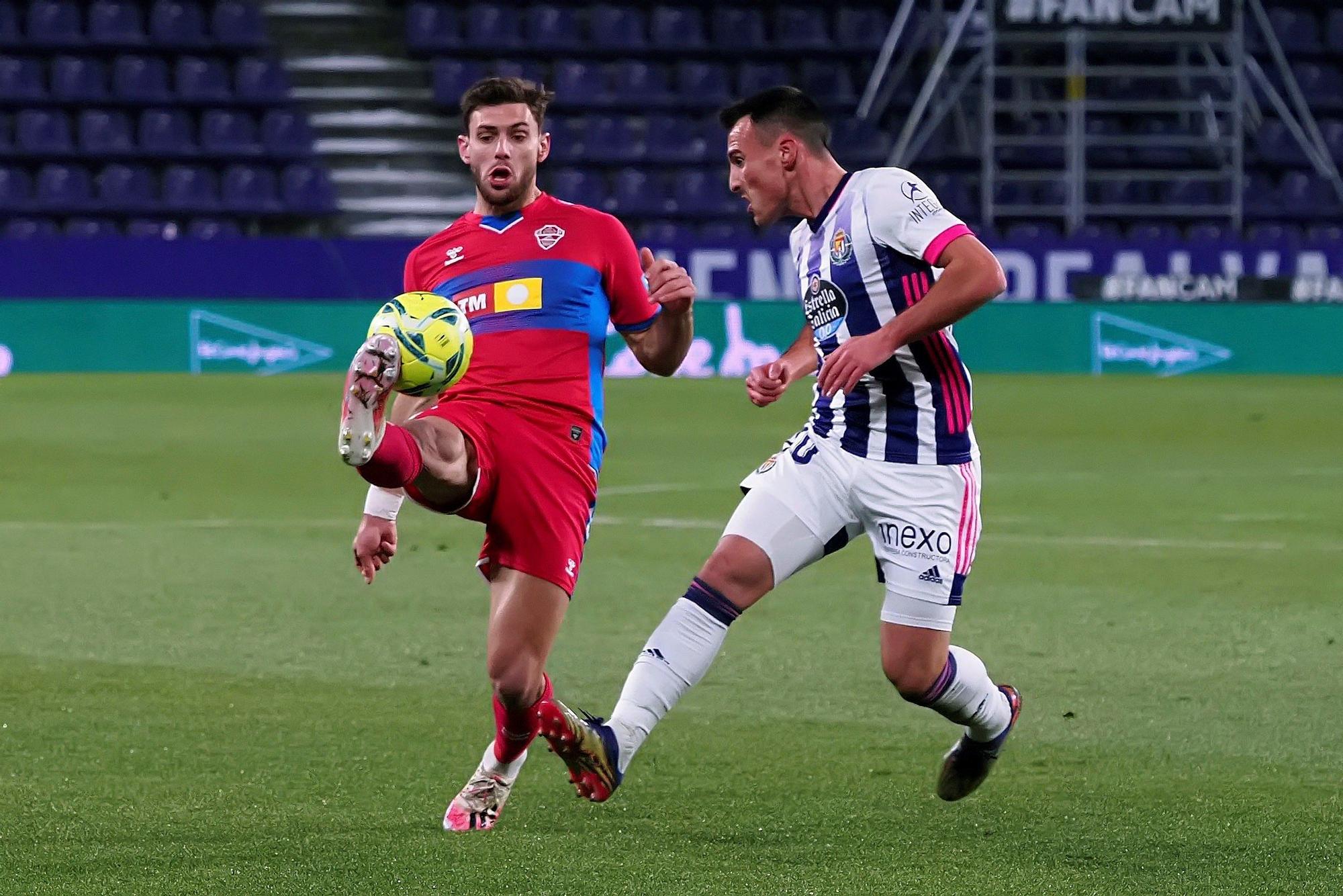 El Elche no sabe ganar: Real Valladolid - Elche CF (2-2)