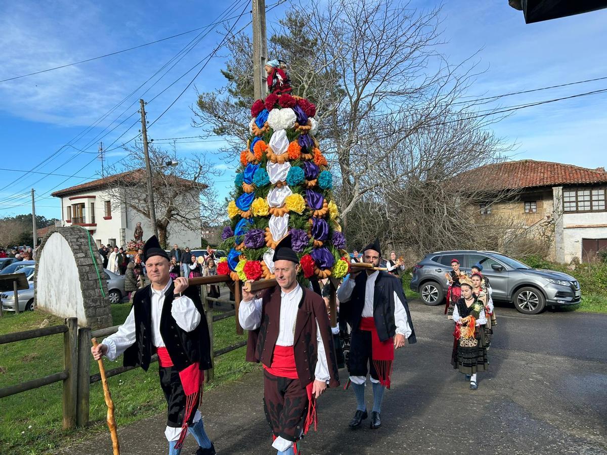Fiesta de San Antón en Cuerres (Ribadesella)