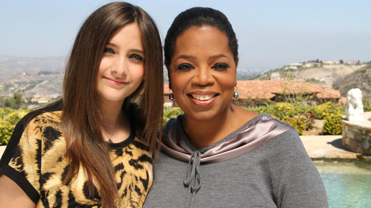 Paris Jackson y Oprah Winfrey