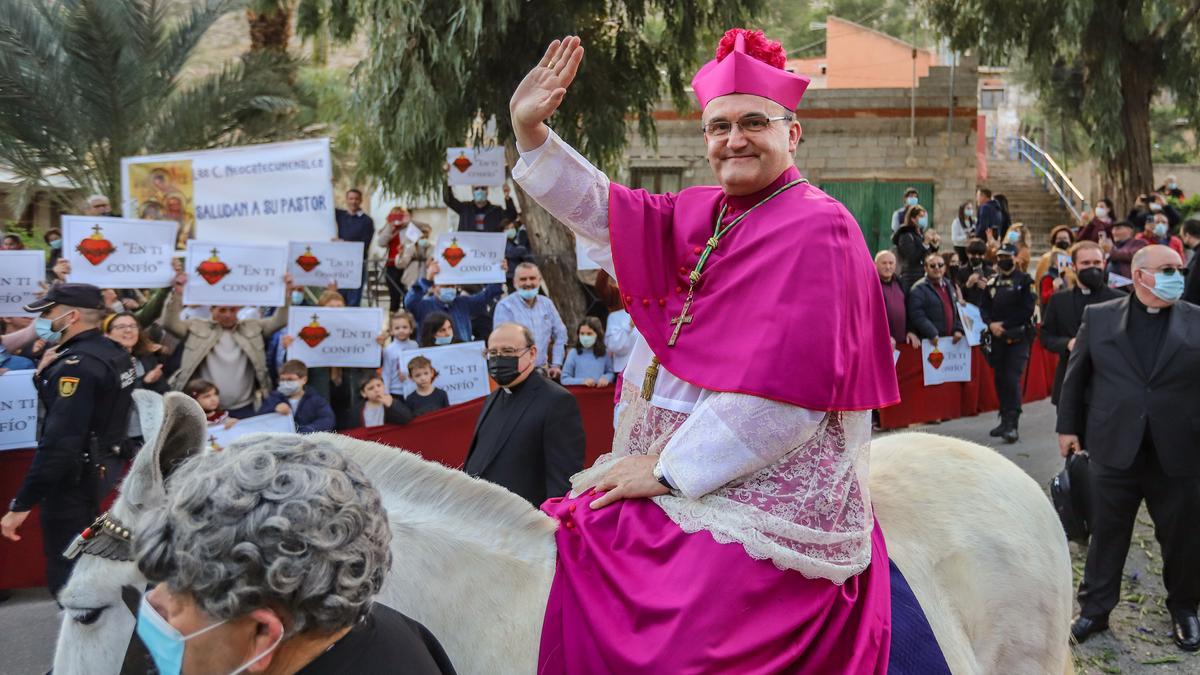 José Ignacio Munilla, el día que tomó posesión del cargo en Orihuela