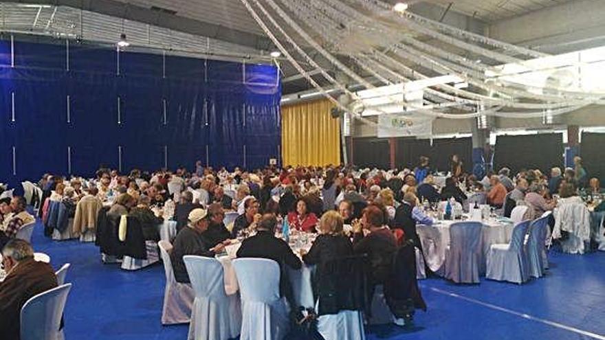 La Festa de la Gent Gran de Santa Cristina aplega 296 persones