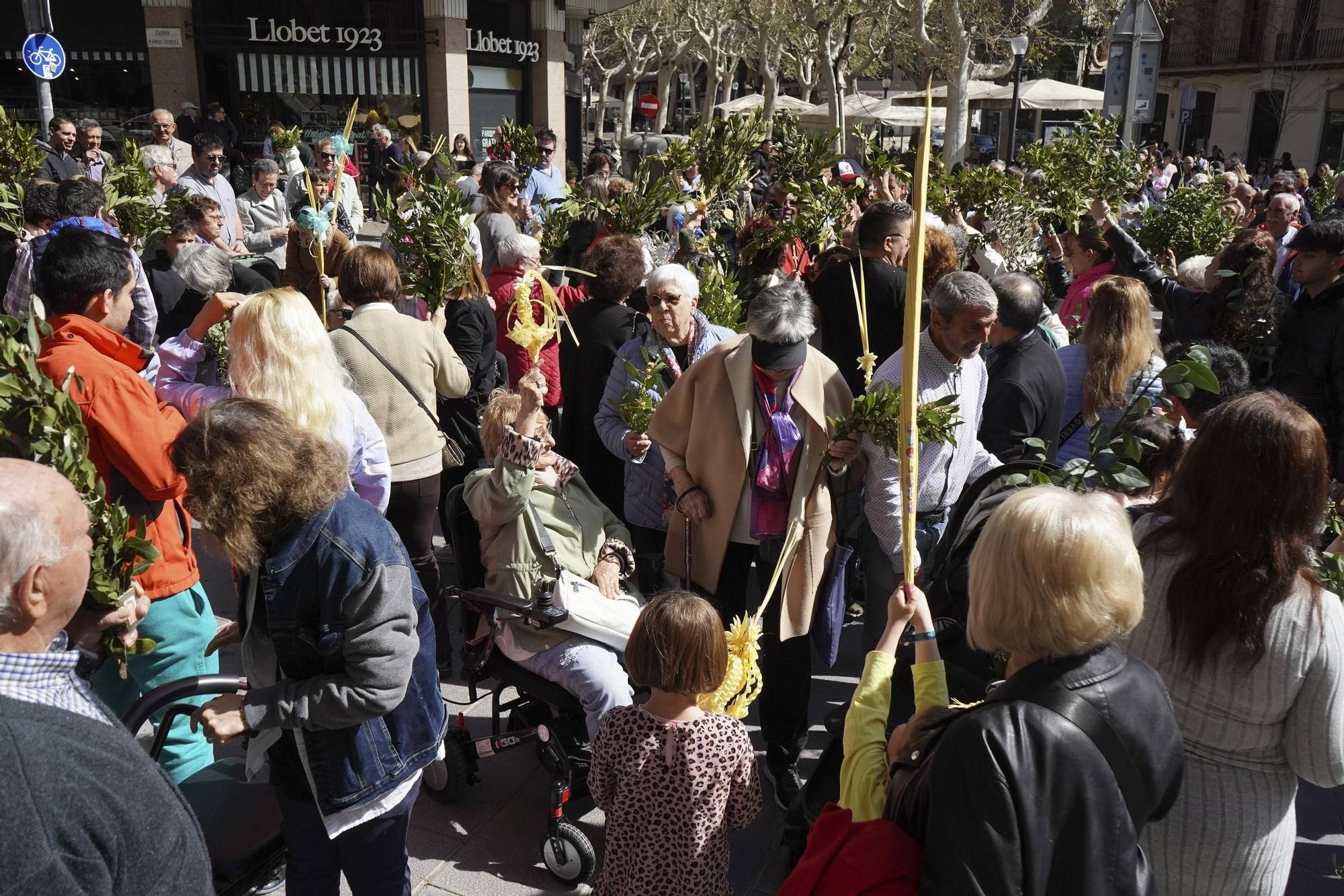 Imatges de la benedicció de Rams a Manresa