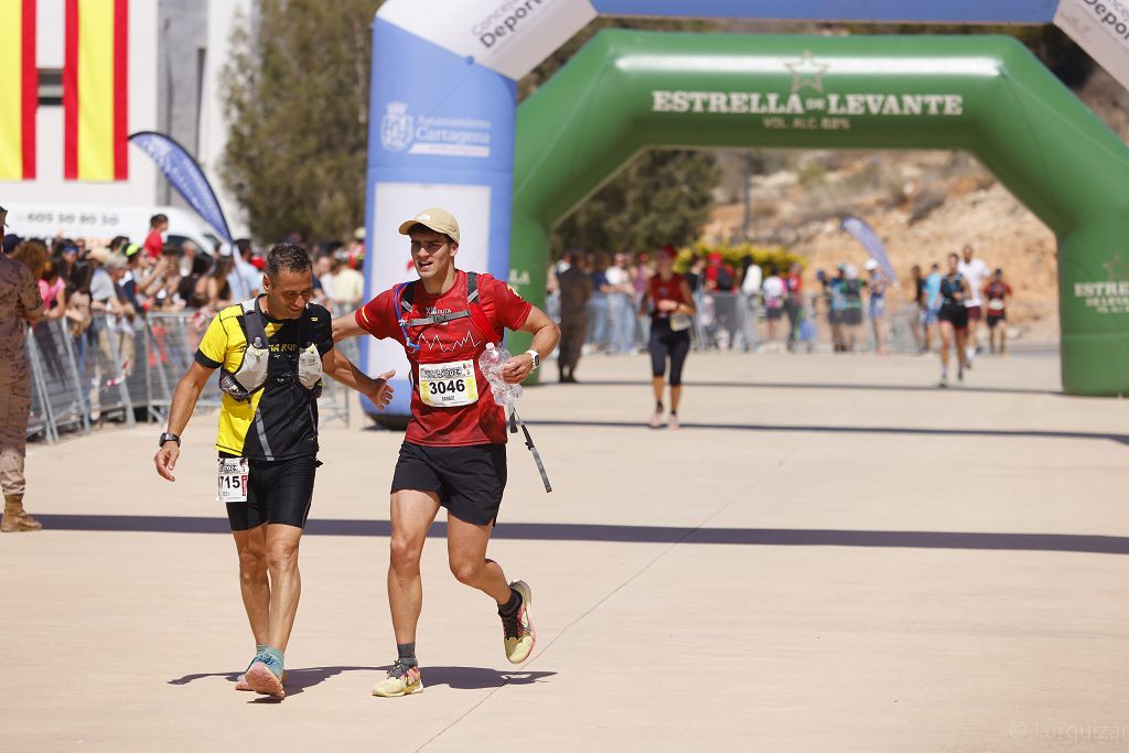 Ruta de las Fortalezas de Cartagena: llegadas a la meta