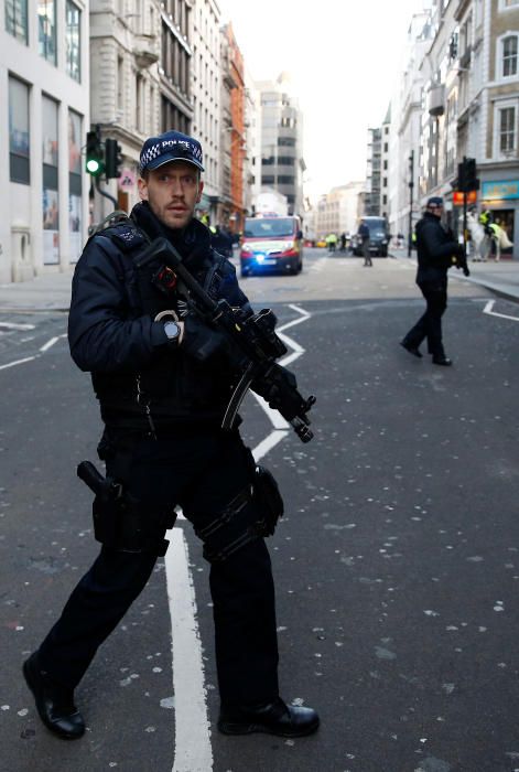 Atentado terrorista en el puente de Londres