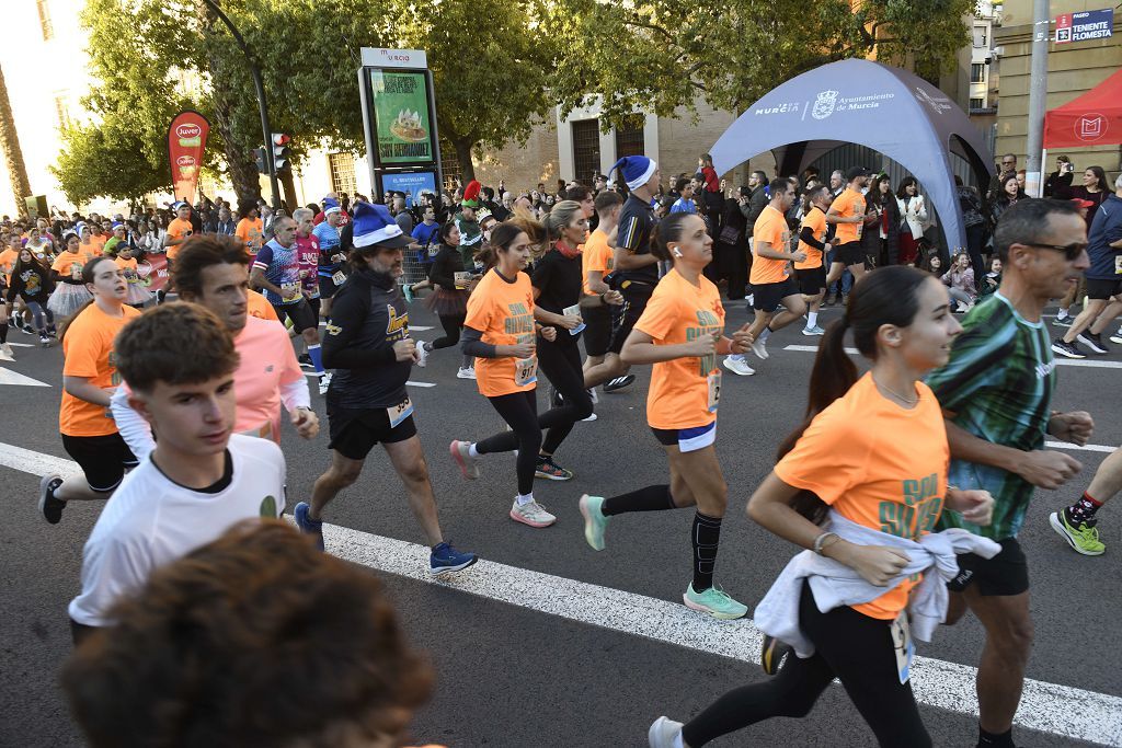 La San Silvestre 2025 en Murcia, en fotografías