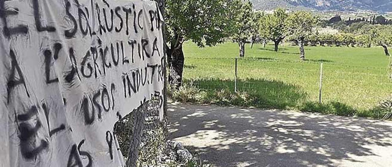 La finca de s&#039;Hort d&#039;en Coll, en Selva, donde se proyecta el parque fotovoltaico.