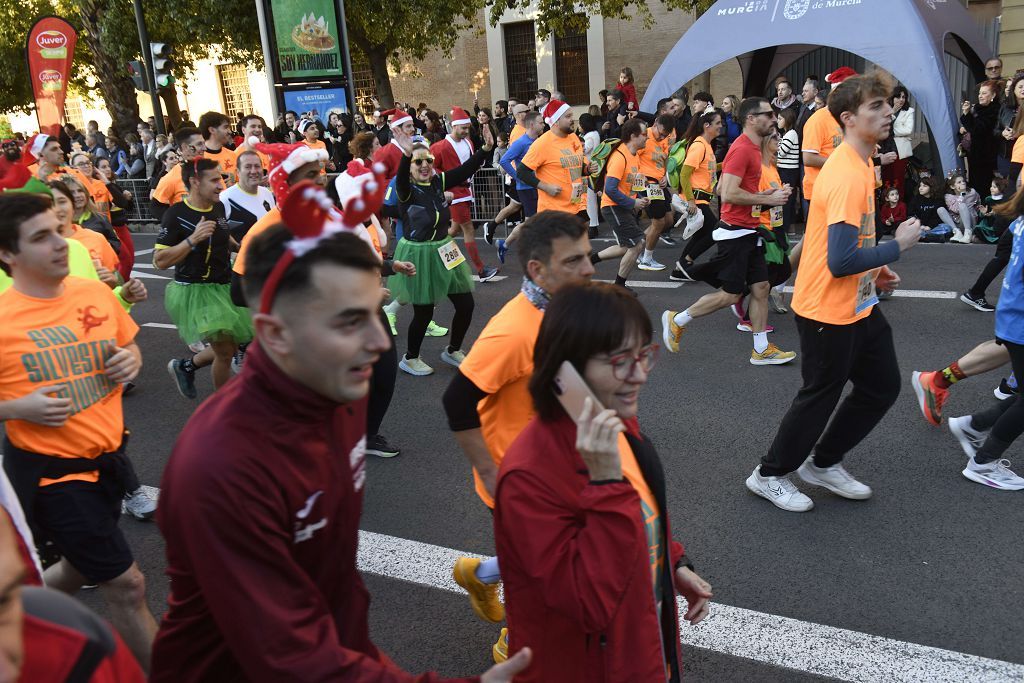 La San Silvestre 2025 en Murcia, en fotografías