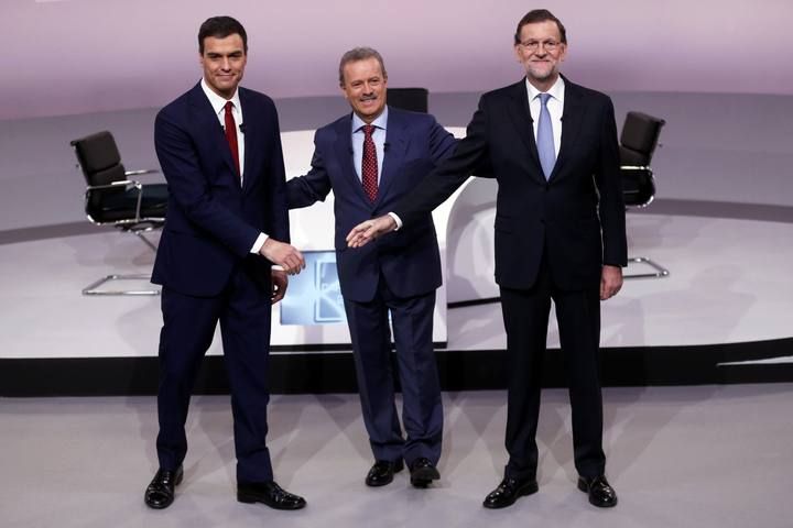 Cara a cara entre Mariano Rajoy y Pedro Sánchez