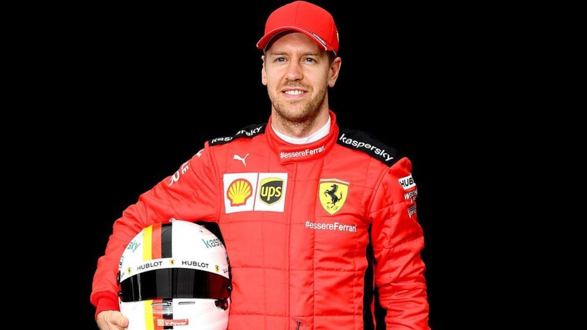 Sebastian Vettel, piloto de la escudería Ferrari