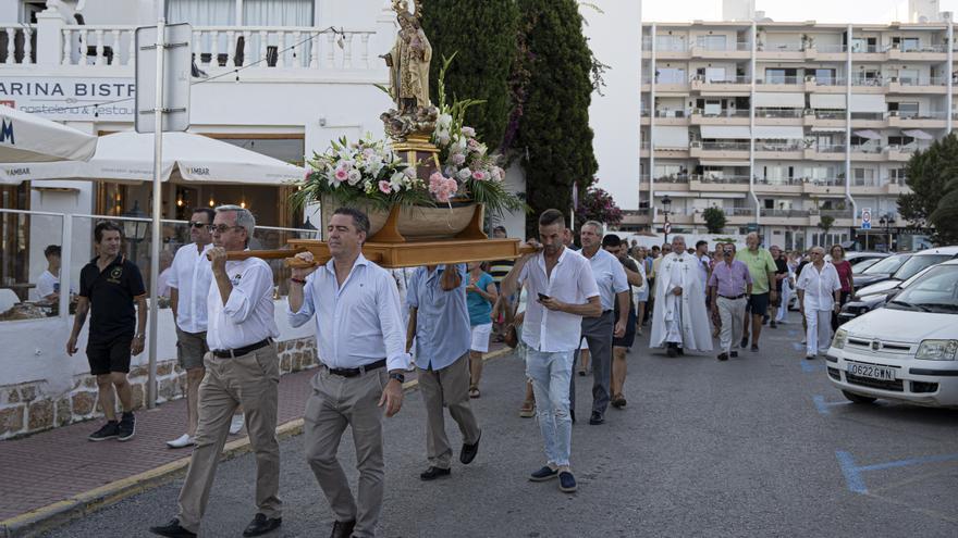 Procesión de la Virgen del Carmen en Santa Eulària