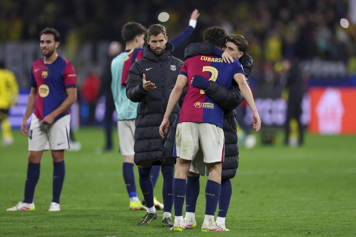 Iñigo Martínez es uno de los jugadores que más colabora para que el vestuario del Barça esté tan unido