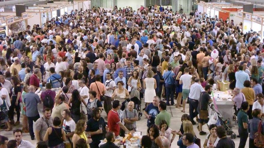 El recinto de la Feria Requenense del Vino en una de sus últimas ediciones.