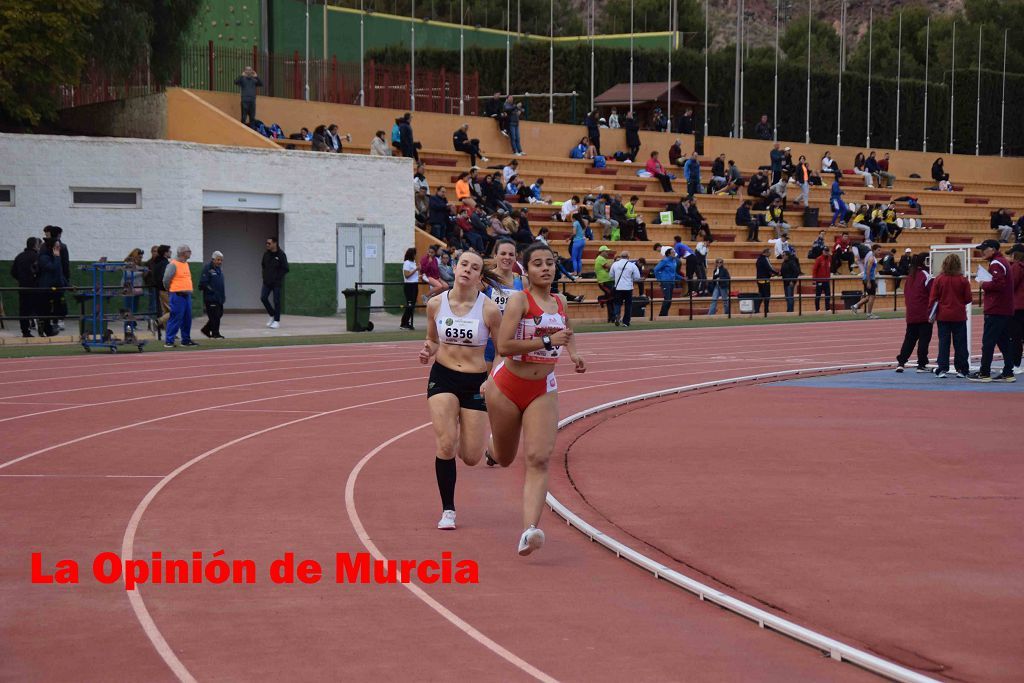 Regional absoluto y sub-23 de atletismo en Lorca