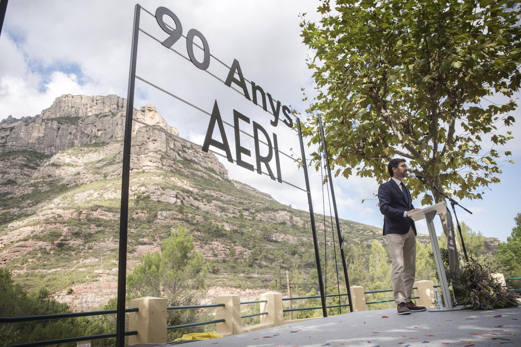 L'aeri de Montserrat celebra els seus 90 anys de vida