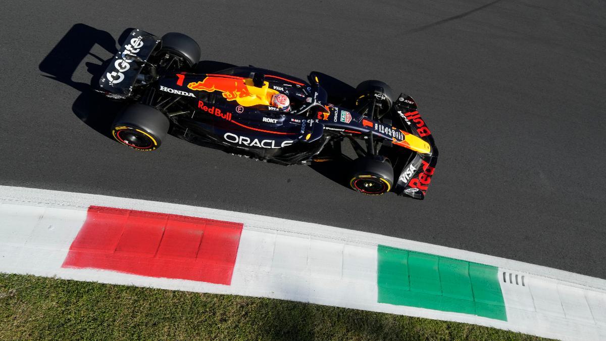 Max Verstappen, pole en Monza